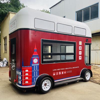 Mobiele verkoop Fruit Salad Koffie Melk Thee Bier IJs Cream Design Truck Trailer Cart