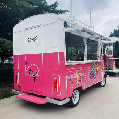 2023 Outlet Multifunctionele elektrische mobiele bestelwagen voor fastfood Snacks Dranken en koffie
