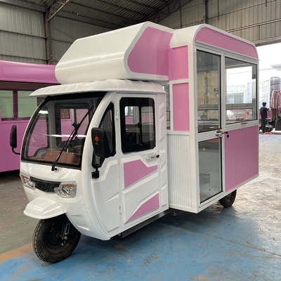 110v/220v Spanningsboerderijen Multifunctioneel Mobiele Elektrische Fast Food Snack Driewieler Pedicab