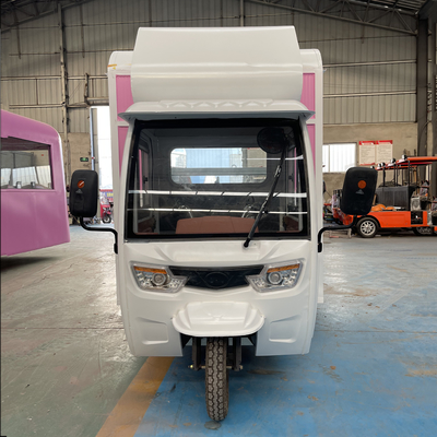 110v/220v Spanningsboerderijen Multifunctioneel Mobiele Elektrische Fast Food Snack Driewieler Pedicab