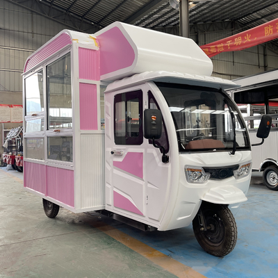 2023 Multifunctionele mobiele elektrische fastfood snack driewielers Pedicab 3-wieler outlet