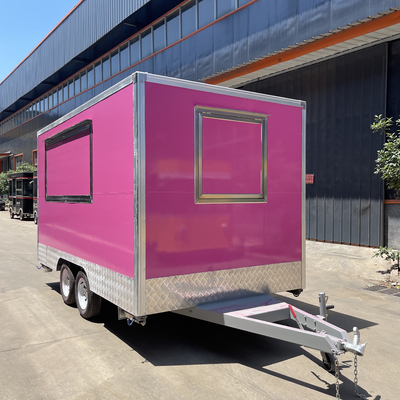 Multifunktioneel mobiele fastfoodtrailer voor vleesverwerkende bedrijven