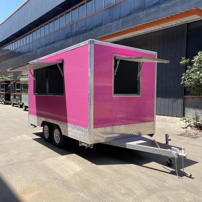 Multifunktioneel mobiele fastfoodtrailer voor vleesverwerkende bedrijven