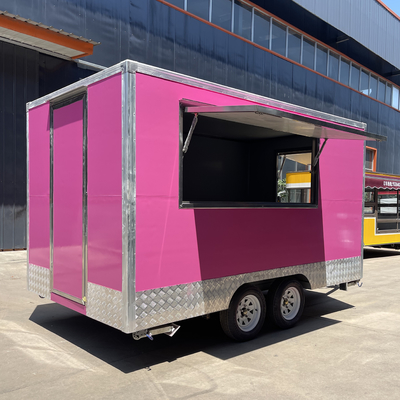 Multifunktioneel mobiele fastfoodtrailer voor vleesverwerkende bedrijven