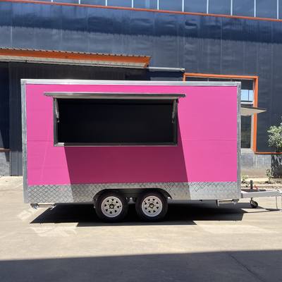 Multifunktioneel mobiele fastfoodtrailer voor vleesverwerkende bedrijven