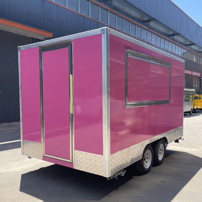 Multifunktioneel mobiele fastfoodtrailer voor vleesverwerkende bedrijven