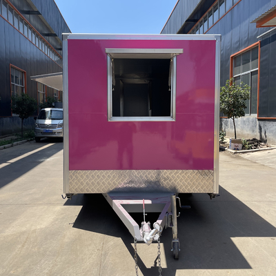 Multifunktioneel mobiele fastfoodtrailer voor vleesverwerkende bedrijven
