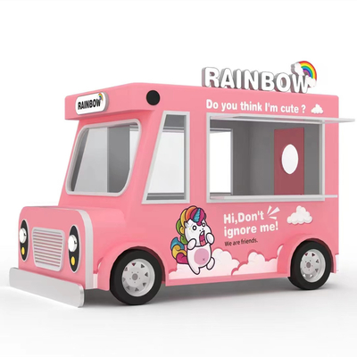 Elektrische mobiele foodtruck voor koelde dranken ijs en voedseldistributie
