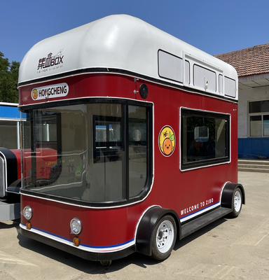 Fruit Salad Drank Koffie Melk Thee Bier IJs Mobile Bier Trekkers Bus Truck Trailer Cart