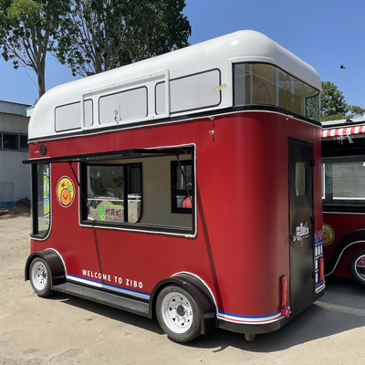 Fruit Salad Drank Koffie Melk Thee Bier IJs Mobile Bier Trekkers Bus Truck Trailer Cart