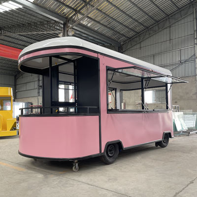 Meerdere doeleinden elektrische mobiele keukenapparatuur voor fastfood snack catering bestelwagen