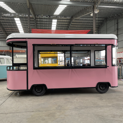 Meerdere doeleinden elektrische mobiele keukenapparatuur voor fastfood snack catering bestelwagen