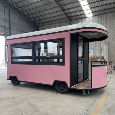 Meerdere doeleinden elektrische mobiele keukenapparatuur voor fastfood snack catering bestelwagen