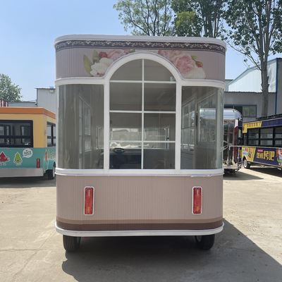 Elektrische mobiele trouwfoto Commodity and Retail Shop Food Snack Trailer Boutique Cart