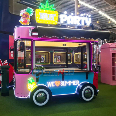 4 Road Wheels Elektrische mobiele snack- en drankcateringbus