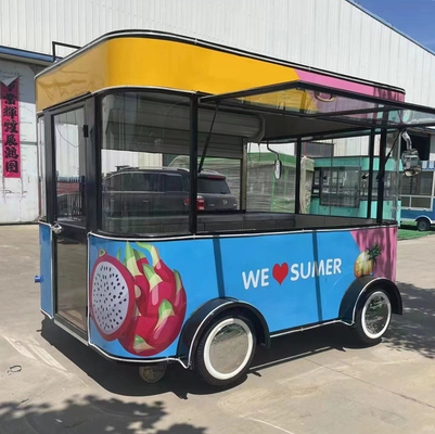 4 Road Wheels Elektrische mobiele snack- en drankcateringbus