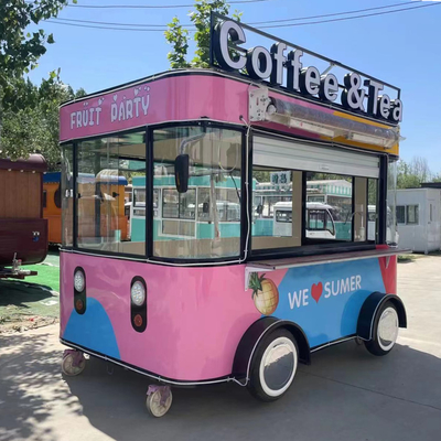 4 Road Wheels Elektrische mobiele snack- en drankcateringbus