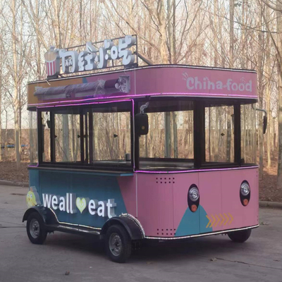 4 Road Wheels Elektrische mobiele snack- en drankcateringbus