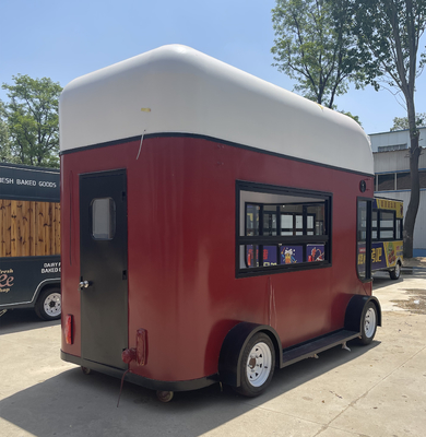 Mobiele verkoop van Fruit Salad Drank Koffie Melk Thee Bier IJs Truck Mobiele kar
