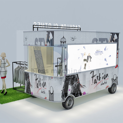 Elektrisch mobiel mode T-shirt jeans jas broek Truck trailer cart Boutique 3.0kw