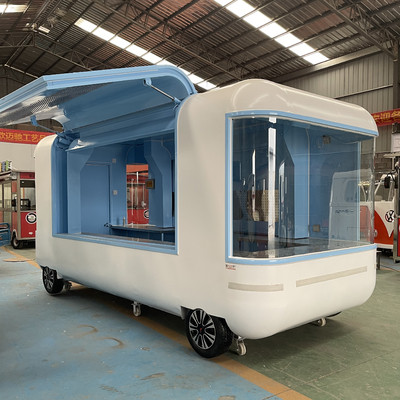 Multifunctionele elektrische mobiele snacktrailer