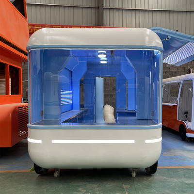 Multifunctionele elektrische mobiele snacktrailer