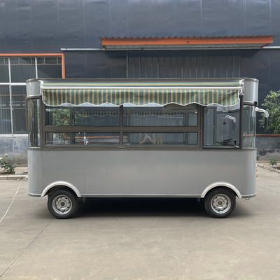 2023 Elektrisch mobiel Goederen Groenten Handwerk Kunstwaren Winkel Van Truck Trailer Cart