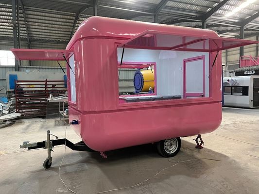 Wecare Voedsel Van Auto Voedselkarretjes Fabrikanten Volledig uitgeruste mobiele concession trailer
