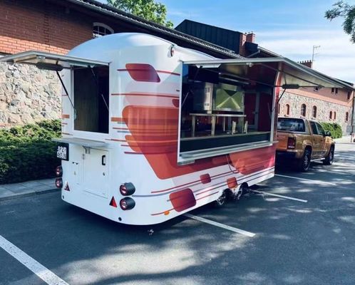 Wecare Voedsel Van Auto Voedselkarretjes Fabrikanten Volledig uitgeruste mobiele concession trailer