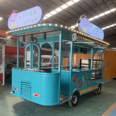 Drank Koffie Melk Thee Elektrische mobiele snackkar met vacuümband
