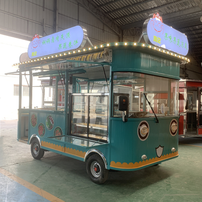 Drank Koffie Melk Thee Elektrische mobiele snackkar met vacuümband