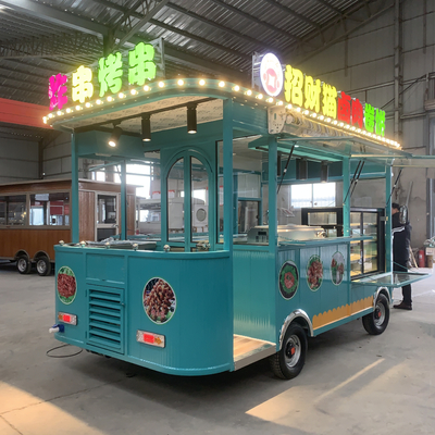 Drank Koffie Melk Thee Elektrische mobiele snackkar met vacuümband