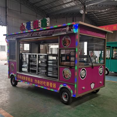 Drank Koffie Melk Thee Elektrische mobiele snackkar met vacuümband
