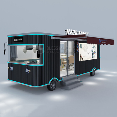 3.0kw Customized Electric Mobile Haircut Salon Van Trailer met Customized Design