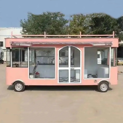 3.0kw Customized Electric Mobile Haircut Salon Van Trailer met Customized Design