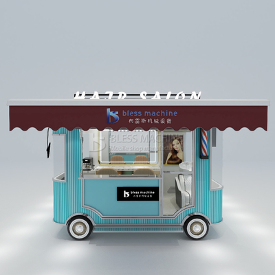 Elektrische mobiele kapsalon kapper winkel stijl ontwerp van truck trailer wagen voor 2023