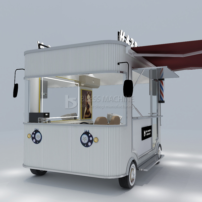 Elektrische mobiele kapsalon kapper winkel stijl design van truck trailer cart 2023 outlet