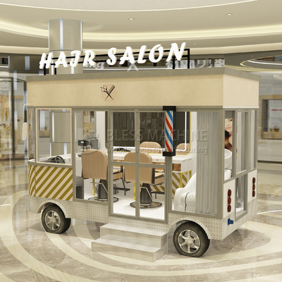2023 Electric Mobile Haircut Salon Barbershop Style Design Van Truck Trailer Cart