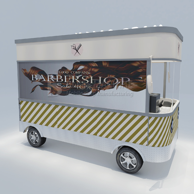 2023 Electric Mobile Haircut Salon Barbershop Style Design Van Truck Trailer Cart