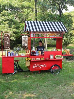 Multifunktioneel Koffiewagens Voedseltrailer Mobiele Voedselwagens IJs Cream Mini Food Truck