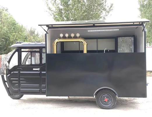 2023 Elektrische mobiele ijsbier, wijn, cocktail, drank, bar, driewielerboetiek