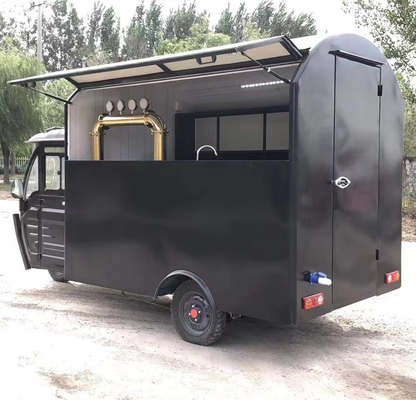 2023 Elektrische mobiele ijsbier, wijn, cocktail, drank, bar, driewielerboetiek