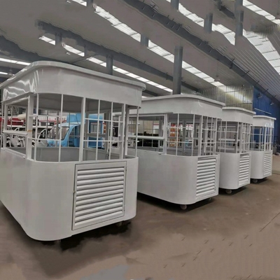40 km/uur Vacuumband IJscreme Food Cart voor mobiele catering