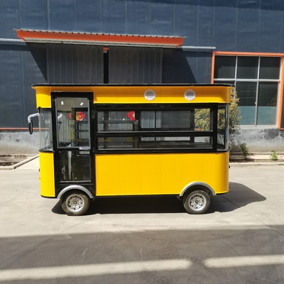 4 wielen mobiele foodtrucks voor hotdogkarretjes en cateringconcessies