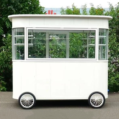 Vers sap en groente fruit salade auto trolley voor mobiele winkel 2500mm * 1600mm * 2350mm