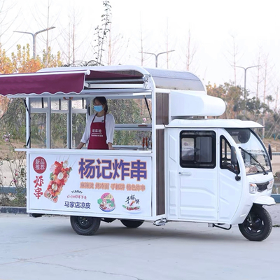 Multifunctionele mobiele elektrische fastfood snack driewieler pedikaat driewieler outlet 2023