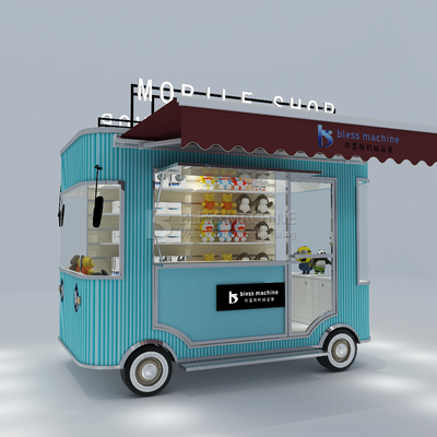 Outlet Elektrische mobiele goederen Groentehandel Handwerk Kunstwarenwinkel Truck Trailer Cart