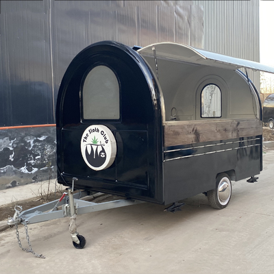 Mobiele koffie melk thee fastfood snack sleepwagen voor zuivelproducten betaalbaar
