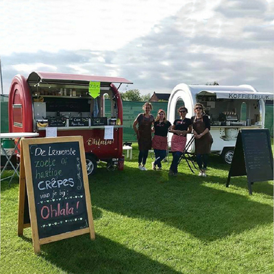 Mobiele koffie melk thee fastfood snack sleepwagen voor zuivelproducten betaalbaar