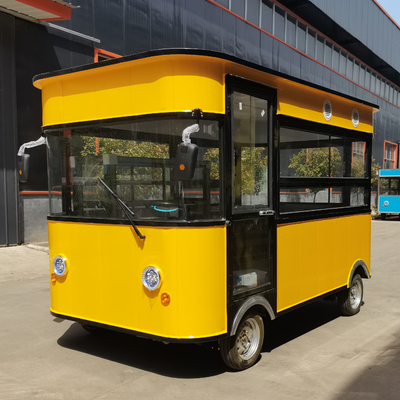 Fastfood Snacks Alcoholische dranken en ijs Truck met optionele opstelling